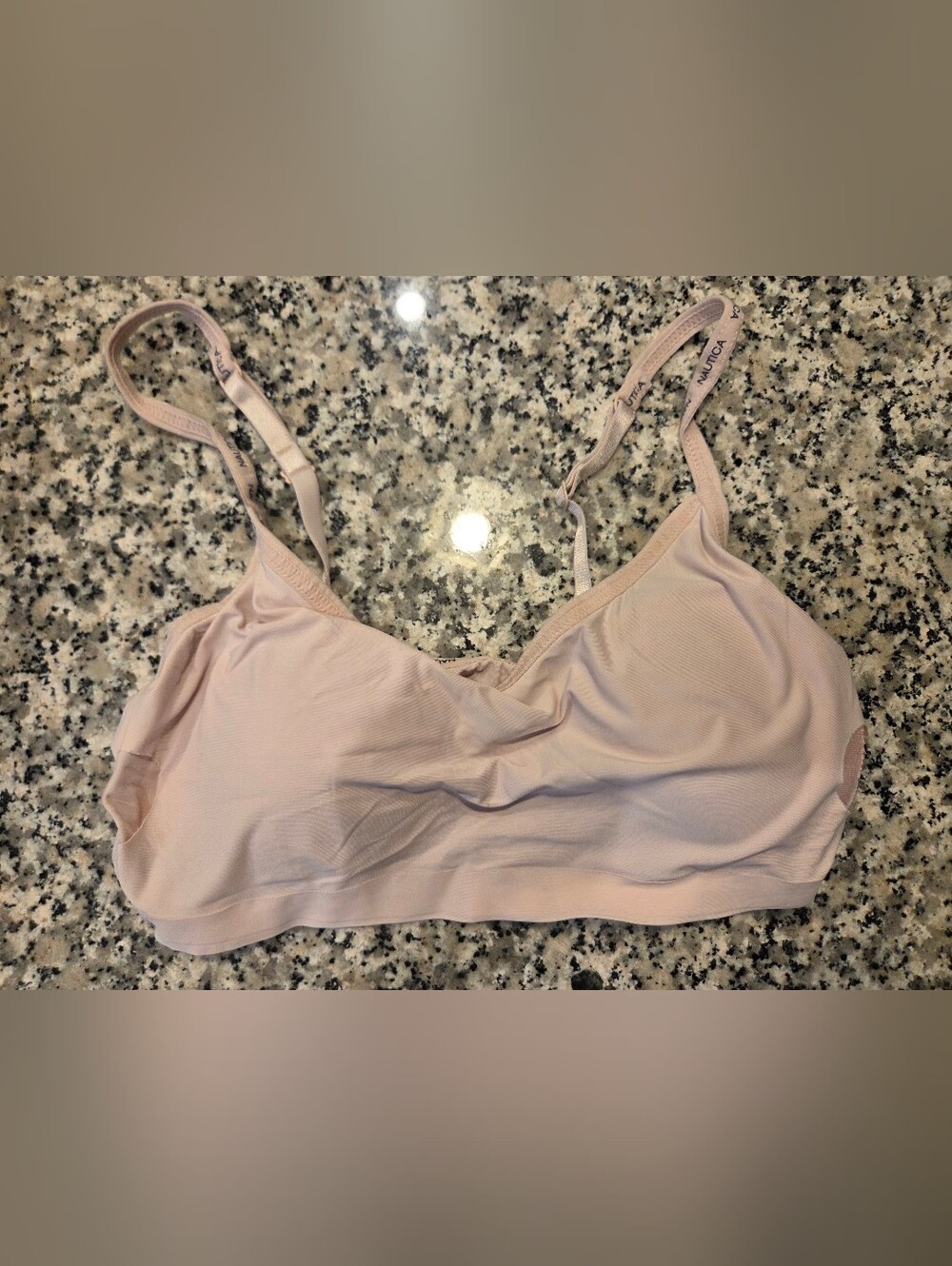Nautica Light Pink Wireless Seamless Bralette